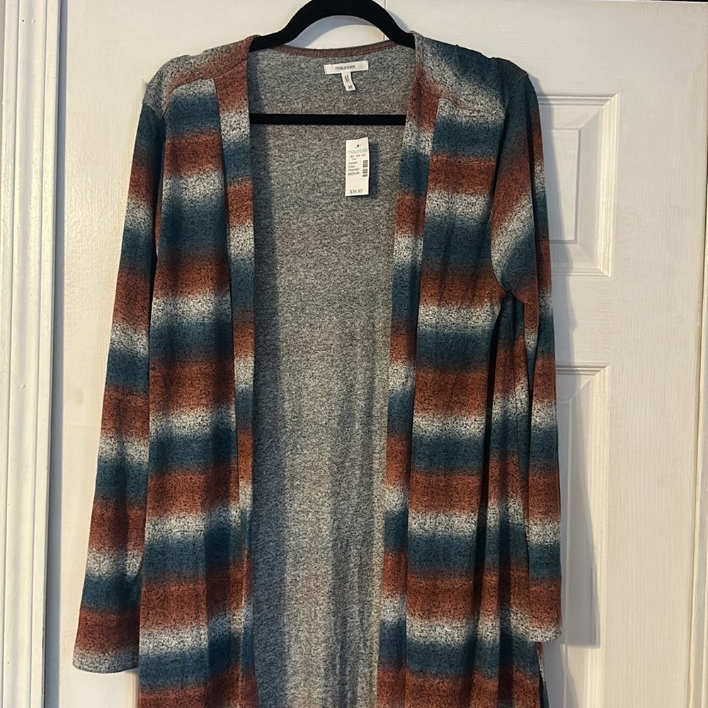 Nwt Maurices cardigan size medium